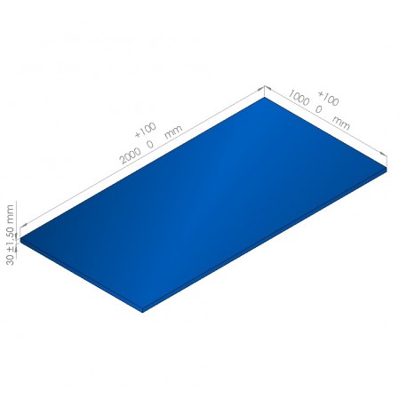 Plaque de mousse de polyéthylène PLASTAZOTE / Référence PER45-30N